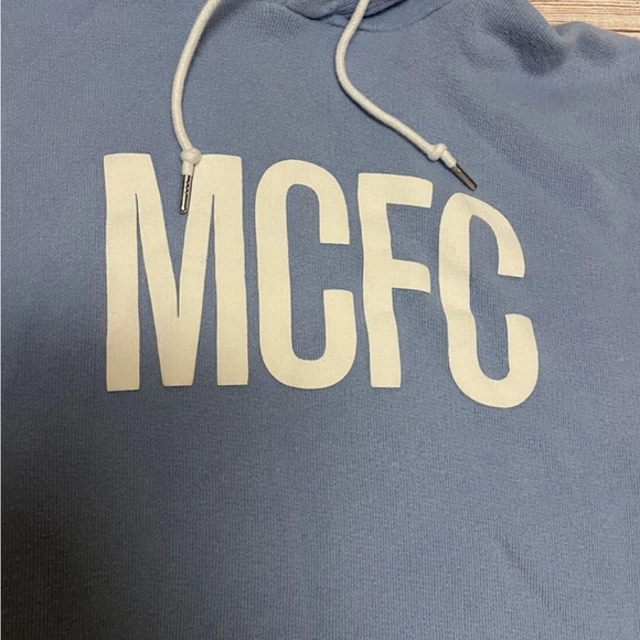 Nike Manchester City Sleeveless hoodie blue size M - Picture 6 of 8